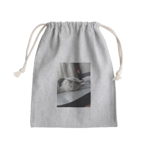 わたの巾着 Mini Drawstring Bag