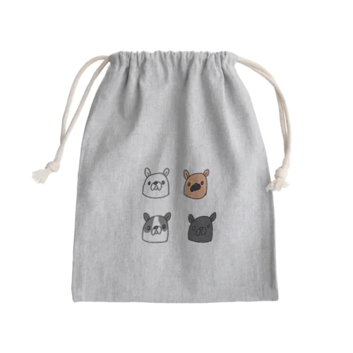 4color BUHI Mini Drawstring Bag