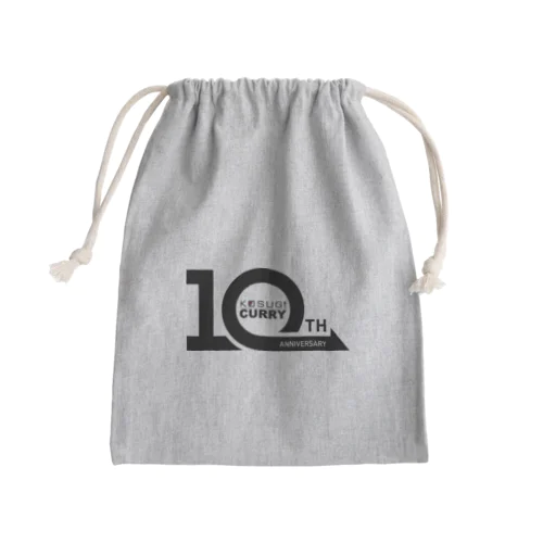 10周年記念ロゴ Mini Drawstring Bag