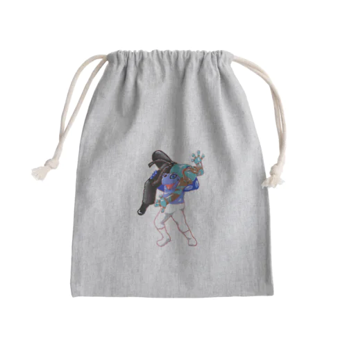 -ケロレス-アルゼンチン・バックブリーカー Mini Drawstring Bag