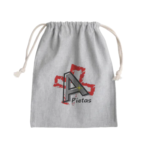 Aくんロゴ Mini Drawstring Bag