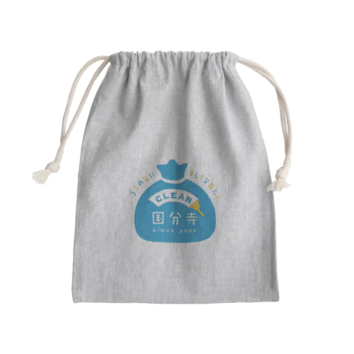 CLEAN国分寺 Mini Drawstring Bag