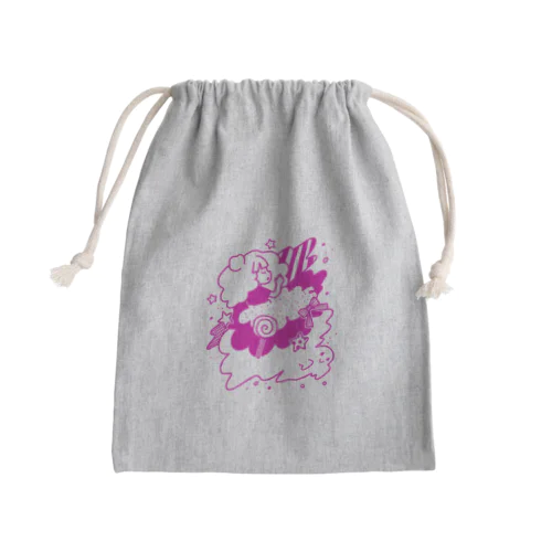 3魔女三女のお昼寝 Mini Drawstring Bag