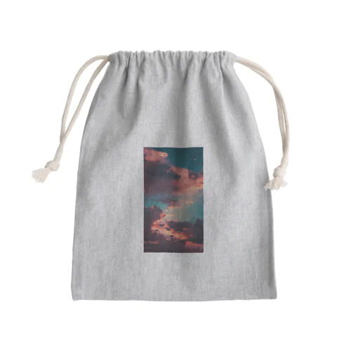 夕焼雲 Mini Drawstring Bag