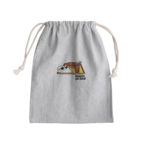 はんぺんをおかずに Mini Drawstring Bag