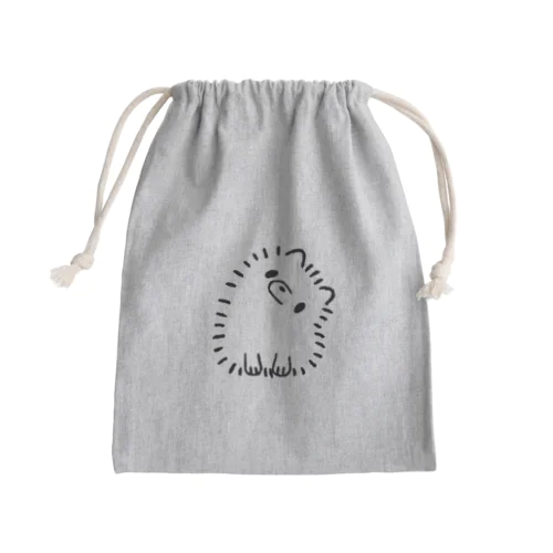 こくびをかしげるポメちゃん Mini Drawstring Bag