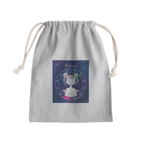 星座シリーズ＊天秤座ガール Mini Drawstring Bag