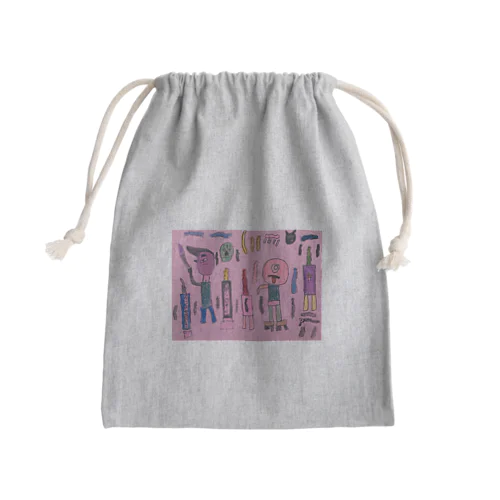 そこんとこよろしく Mini Drawstring Bag