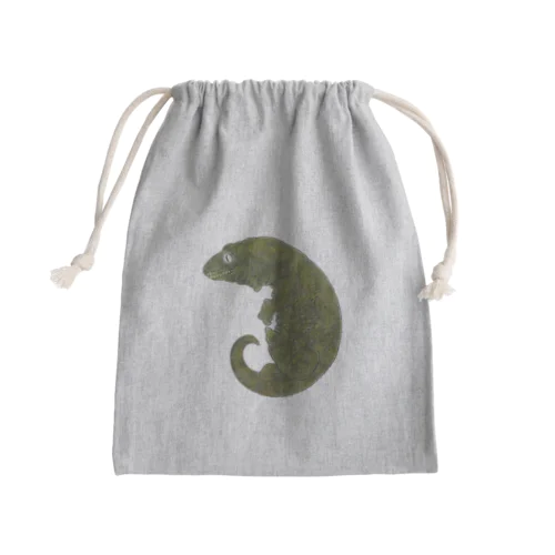 苔むすジャイゲコ Mini Drawstring Bag