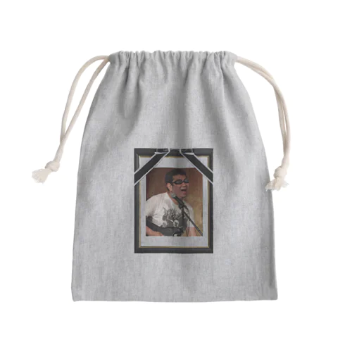 遺影(イェーイ)グッズ Mini Drawstring Bag