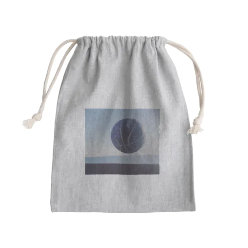 バスケットボールと海🏀🌊 Mini Drawstring Bag