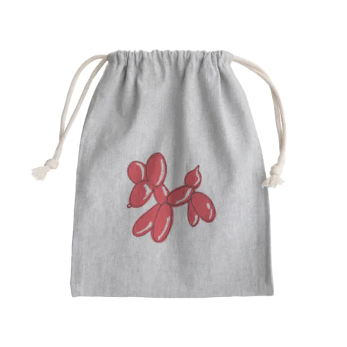 ばるーんあにまる Mini Drawstring Bag