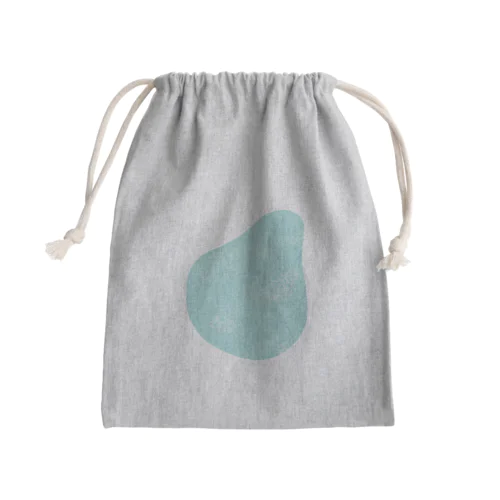 しずくと泡 Mini Drawstring Bag