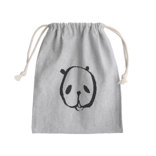 ぱんだ Mini Drawstring Bag