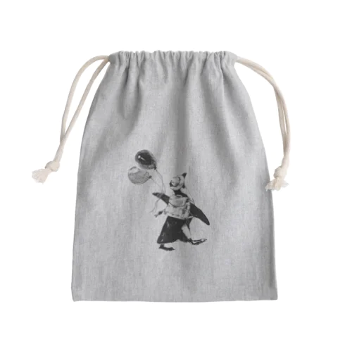 ピクニックペンギン Mini Drawstring Bag