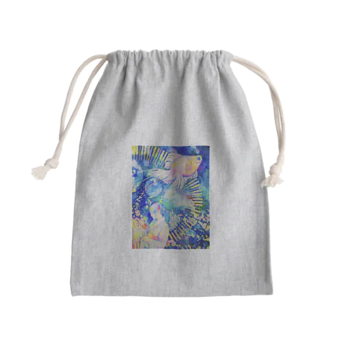 ピアノの夏祭り（F4） Mini Drawstring Bag