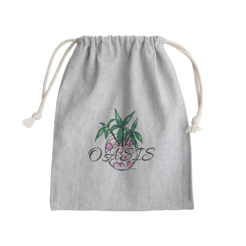 オアシス　 Mini Drawstring Bag