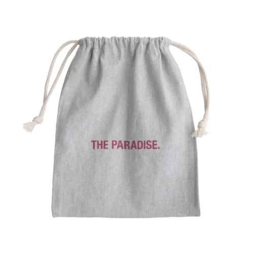 THE PARADISE.  Mini Drawstring Bag
