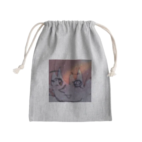 ぶさいくなオリヴァー（うちの子）の缶バッジ Mini Drawstring Bag