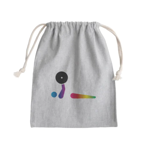 12-パワーリフティング Mini Drawstring Bag
