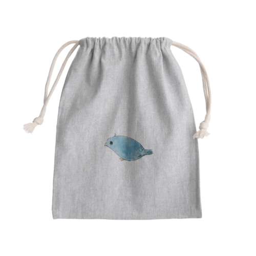 サザナミインコです。 Mini Drawstring Bag