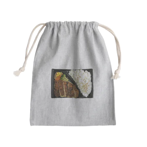 チキンソテー弁当 Mini Drawstring Bag