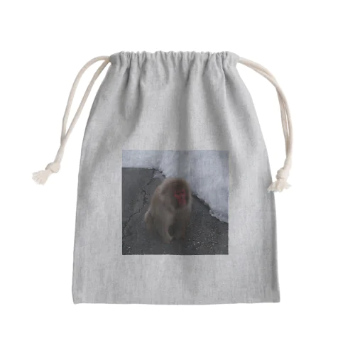 おさるちゃん Mini Drawstring Bag