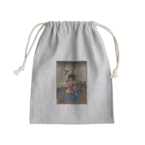 "武者絵" 3-#1 Mini Drawstring Bag