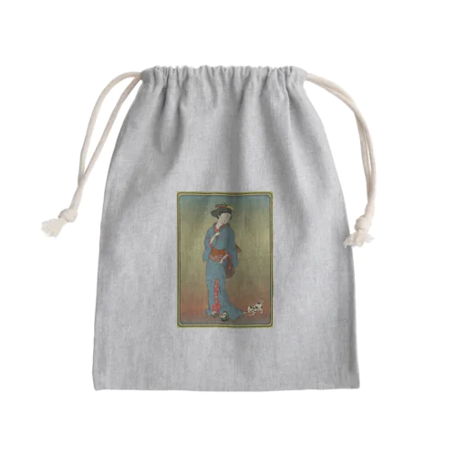 "美人画" 1-#1 Mini Drawstring Bag