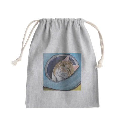 きじとらねこ Mini Drawstring Bag