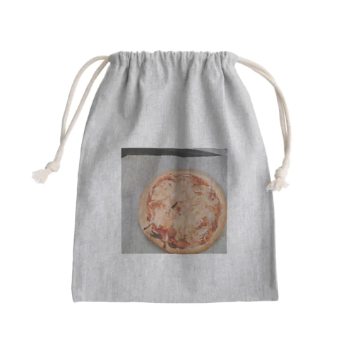 ピザ Mini Drawstring Bag