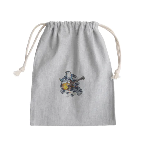 ギター浮世絵 Mini Drawstring Bag