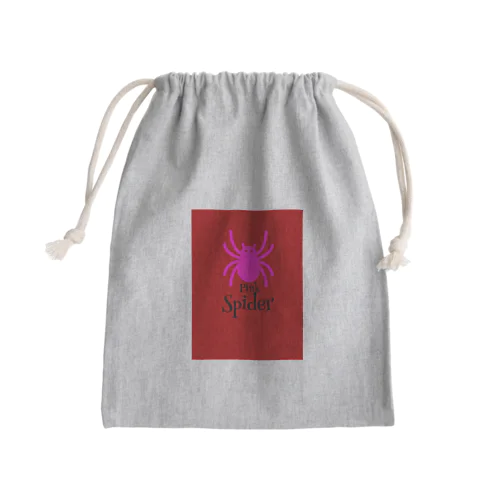 ピンクスパイダー Mini Drawstring Bag