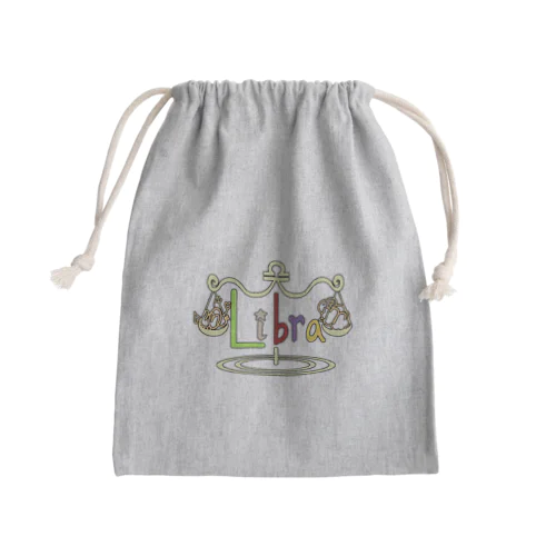 Libraロゴ入り巾着 Mini Drawstring Bag