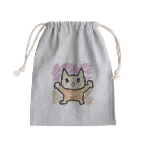 みいちゃんと一緒 Mini Drawstring Bag