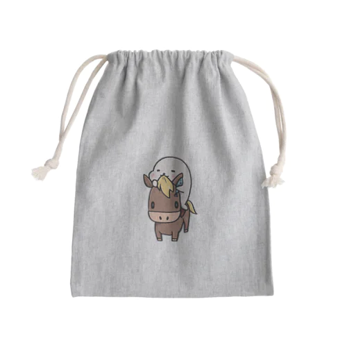 たまちゃん Mini Drawstring Bag