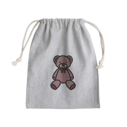 テディベア Mini Drawstring Bag