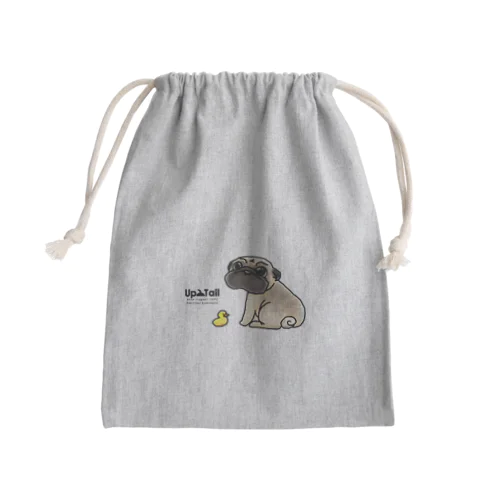 パグ Mini Drawstring Bag