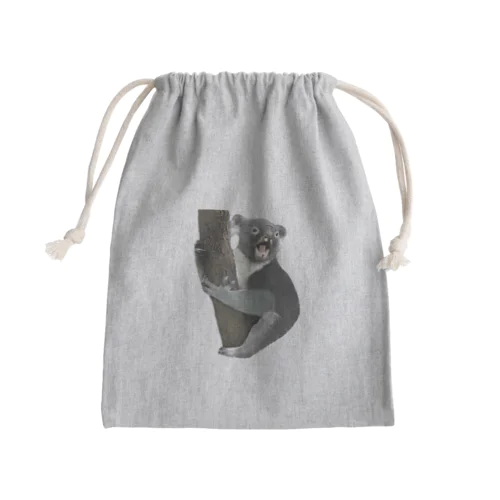 木登りコアラ Mini Drawstring Bag