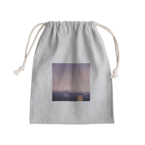 fading memory Mini Drawstring Bag