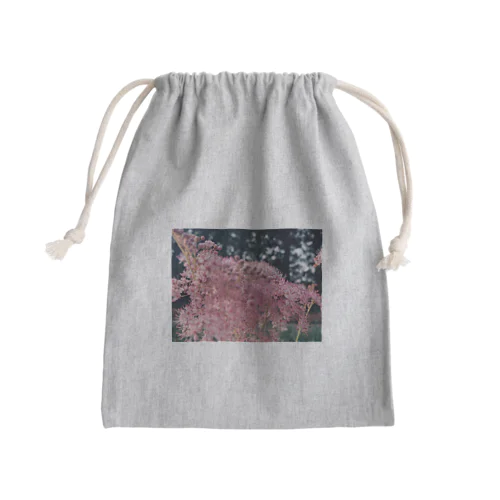 シモツケソウ Mini Drawstring Bag