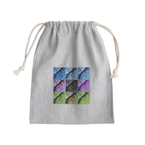 人魚のミイラ Mini Drawstring Bag