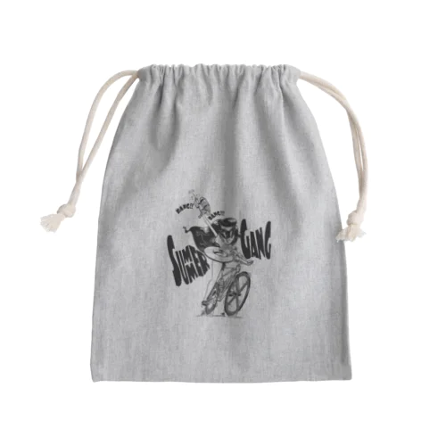 "SUMMER GANG" Mini Drawstring Bag