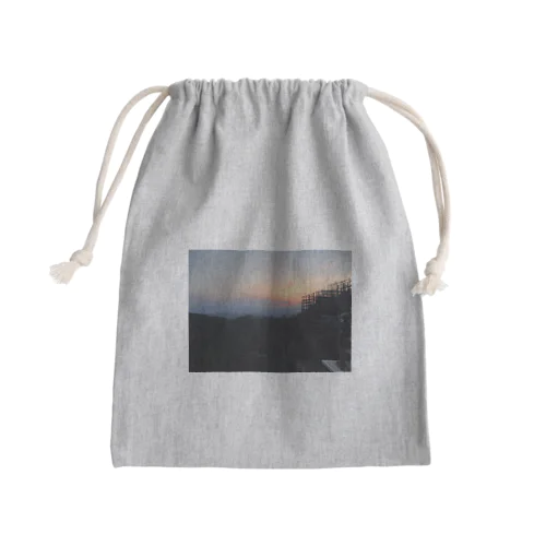 修復中の清水寺 Mini Drawstring Bag