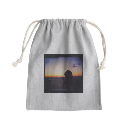 夕陽 Mini Drawstring Bag