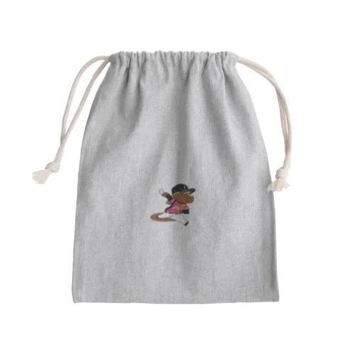 炎の剛腕　ターキーくん Mini Drawstring Bag