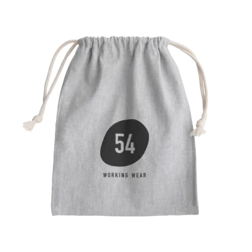 54working wear(bk) Mini Drawstring Bag