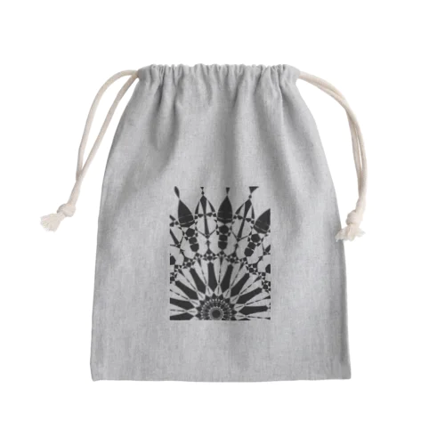 光と影 Mini Drawstring Bag