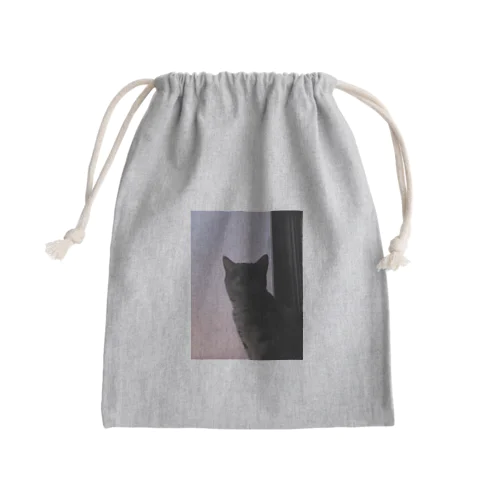 黄昏ねこ Mini Drawstring Bag