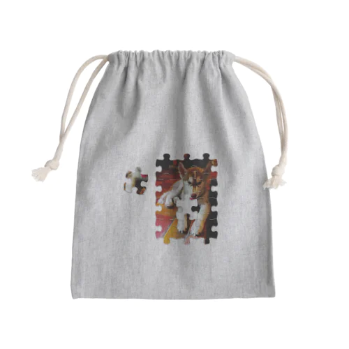 ベビーハスキー Mini Drawstring Bag